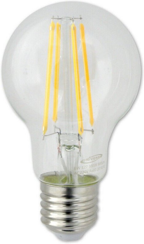 Trade Shop Traesio - Trade Shop - LED-Glühbirne 8W E27 A60 Lichtkugel 6500K 3000K 4000K 880LM A60-T8 -