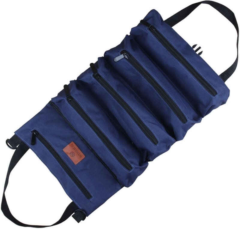 Qiedie - Stoff-Werkzeugset, tragbare Auto-Werkzeug-Aufbewahrungstasche, Elektriker-Werkzeugtasche, Hardware-Werkzeugset,...