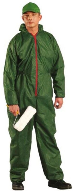 Maleranzug in versch. Farben grün l