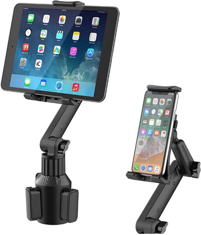 Auto-Telefonhalterung, Getränkehalter, 360°-Drehung, Smartphone-Halterung, Seitengriff-Version für iPhone 13, 12, 11 Pro...