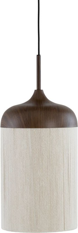Hängeleuchte - Dania - beige braun - baumwolle - Light&living