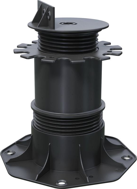 K&R Terrassenlager Balkenlager Holz Terrasse WPC Stelzlager Stellfuß 145 -225 mm