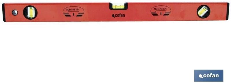 Magnetische Aluminium-Wasserwaage 600 mm