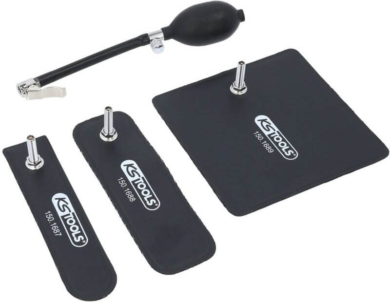 Ks Tools Druckkissen-Satz mit Handpumpe, 4-tlg