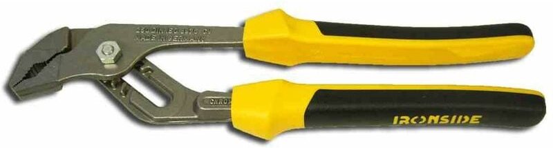 Ironside - Wapu-Zange Rillengewebe 250 mm Chrom-Vanadium-Stahl, 2-Komponenten-Griff