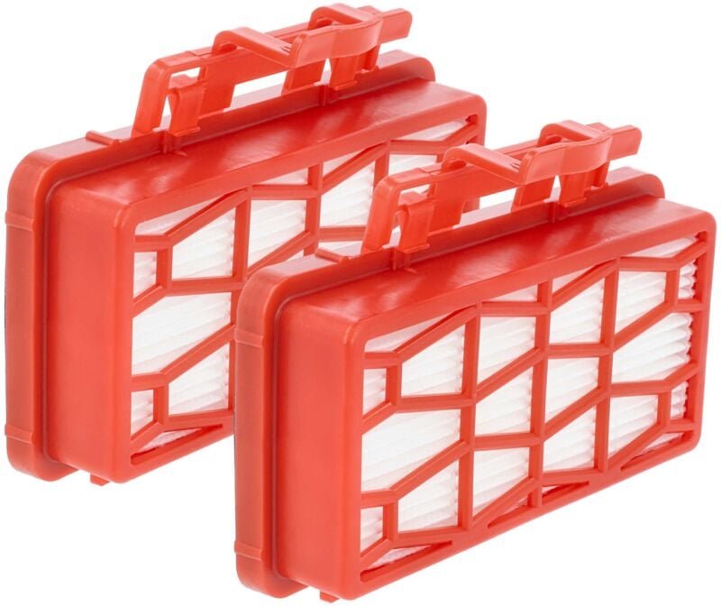 vhbw 2x Staubsaugerfilter kompatibel mit Dirt Devil Infinity Rebel 52, 54, DD5501, DD5254, 50, DD5254-01, DD5500 Staubsa...