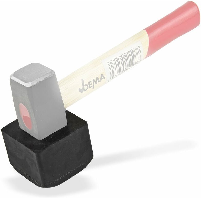 Dema - Ersatzgummi Ersatz-Gummiaufsatz für 1000g Pflasterhammer Fäustel Gummihammer