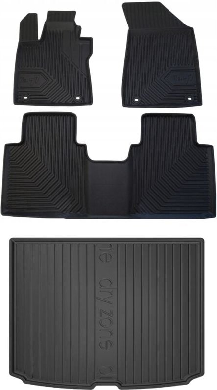 SET 77 Gummimatten und Fußmatten NEU MG HS 2 ab 2024-