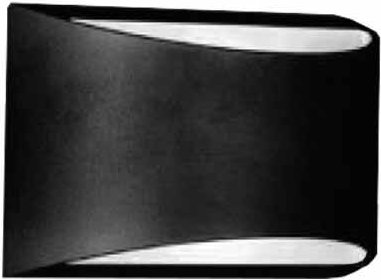 V-TAC VT-815 10W LED Wandlamp COB x 2pcs neutralweiß 4000K Aluminum sand schwarz Körper IP54 - SKU 8684