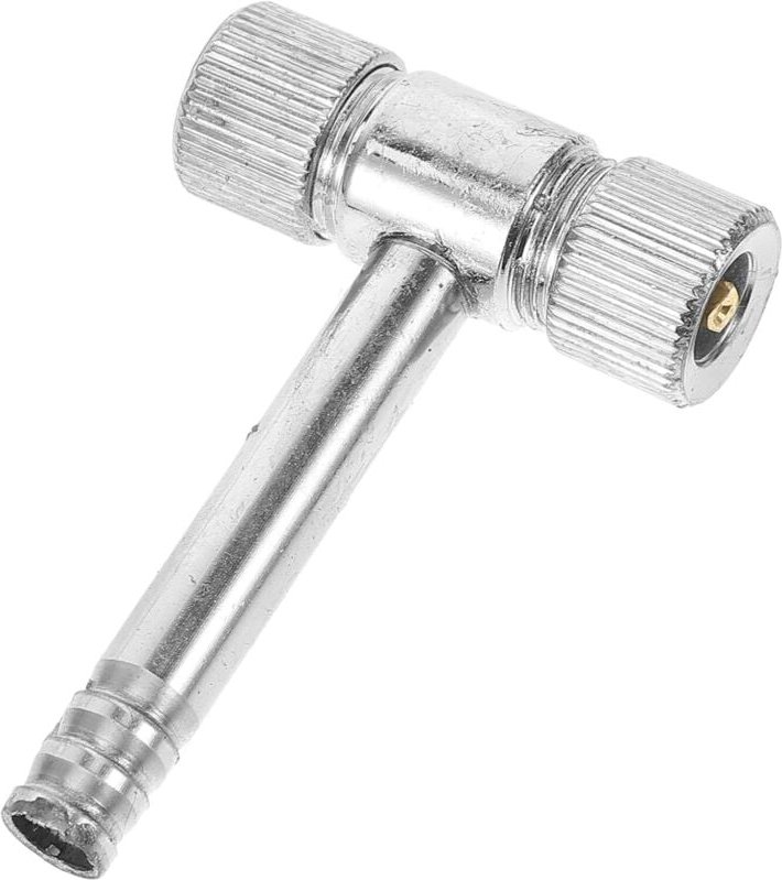 4-teiliger Luftkompressor mit Doppelkopfdüse für Reifenfüller und Fahrrad-Schnellfüllsystem und praktisch