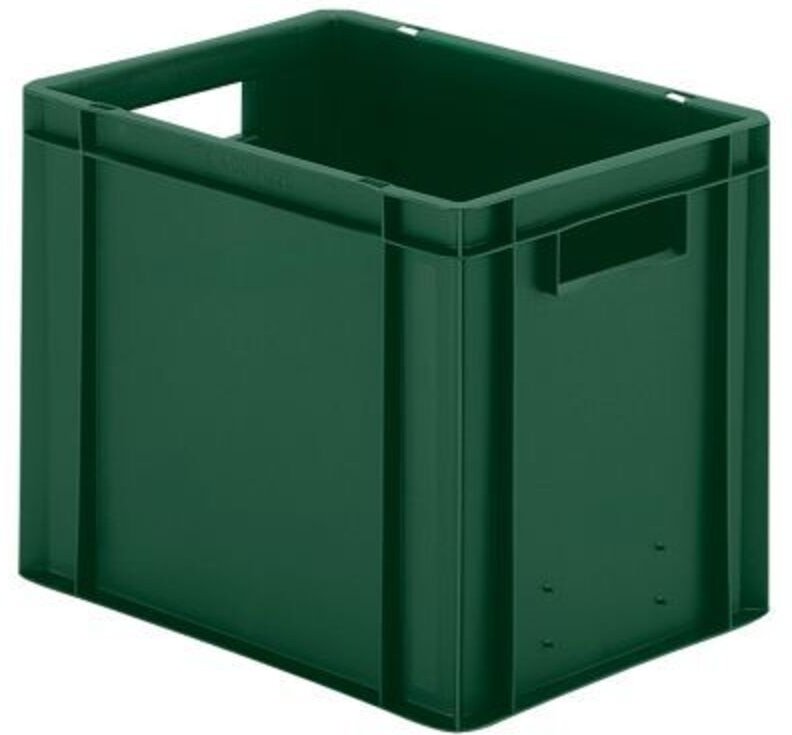 La-ka-pe - Transportstapelbehälter L400xB300xH320mm grün pp Seitenwände geschl.