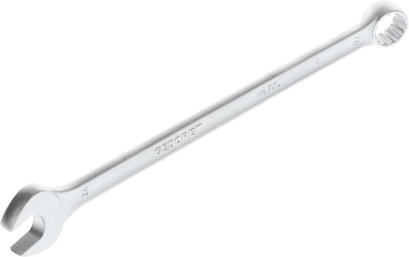 Ringmaulschlüssel 7 xl sw 24 mm Länge 400 mm Form a extra lang CV-Stahl