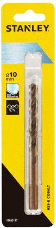 Kobaltbohrer HSS-E ø 10mm STANLEY STA50137-QZ