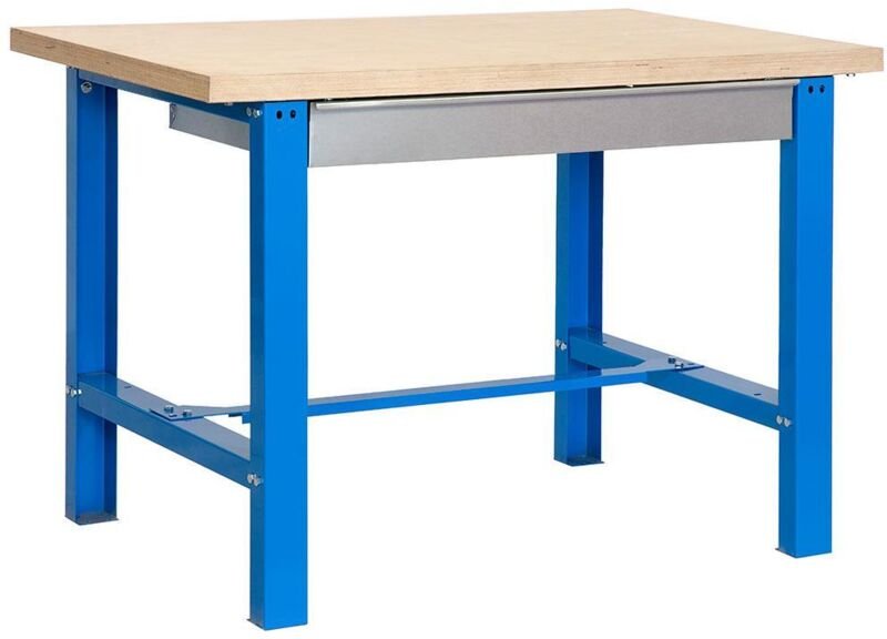 Simonrack BT6 Multiplexbox Werkbank blau 1200 mm