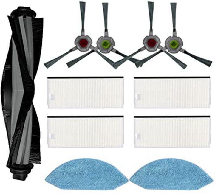 Tlily - Für Ecovacs Deebot ozmo U2 DGN22 U2 Pro Roboter-staubsauger Zubehör Ersatzteile