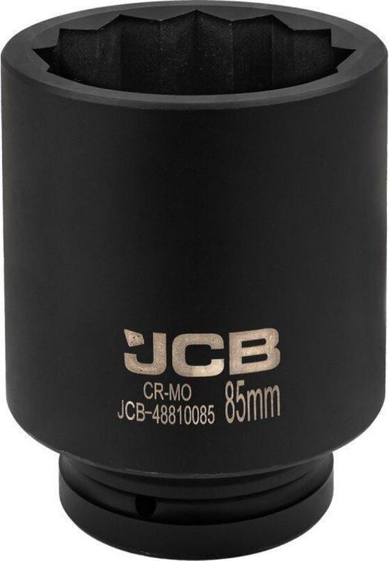 JCB Schlagnuss 1 Zoll 85 mm Chrom-Molybdän