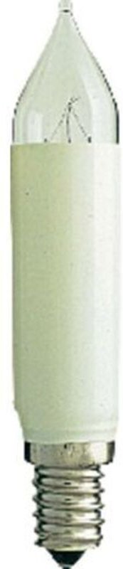 Konstsmide Ersatzbirne, 2er-Blister, klar, 16V, 4W, E14 Schraubgewinde