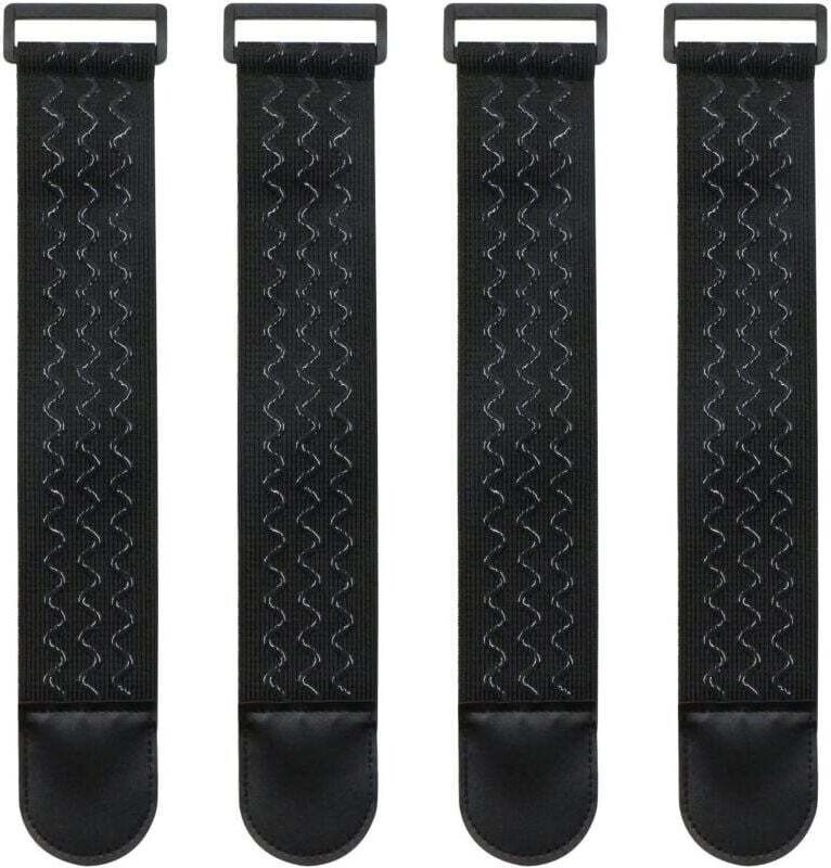 Elastisches Kabelband mit rutschfestem Silikon – Wiederverwendbarer Kabelbinderverschluss, vielseitiger Organizer für Ve...