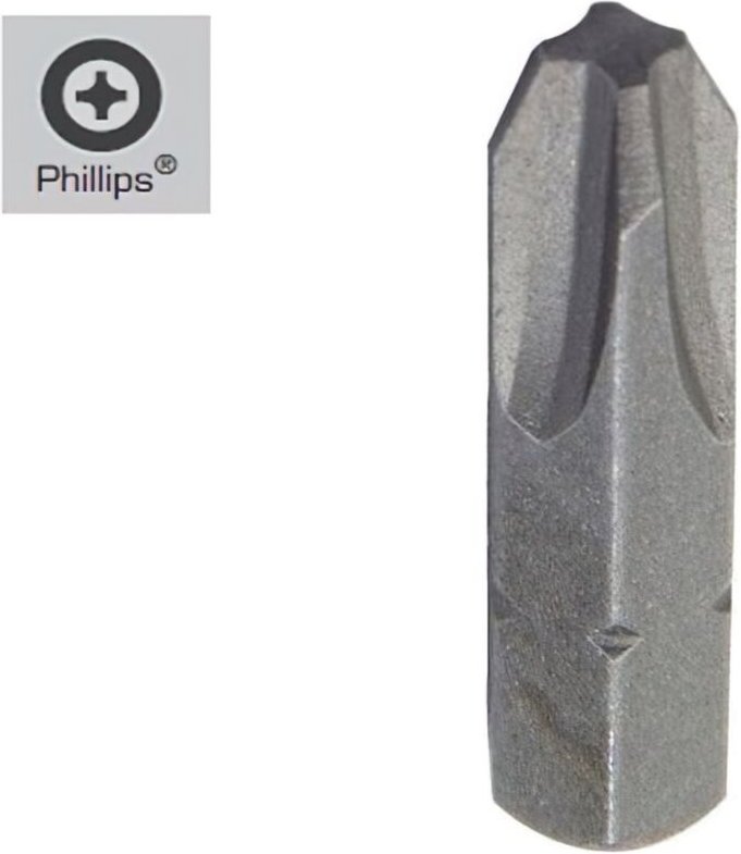 Kreuzschlitzschraubendreher Nr. 1 (50 Stück) Chrom-Vanadium-S2-Stahl