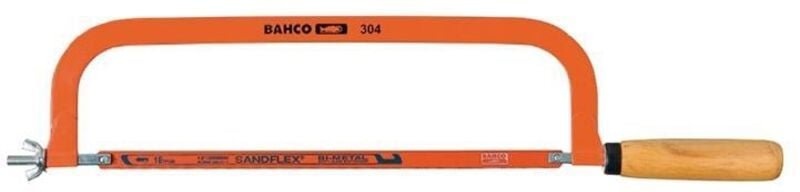 Metallsägebogen 304 Blattlänge 300 mm 24 Zähne / Zoll Holzheft