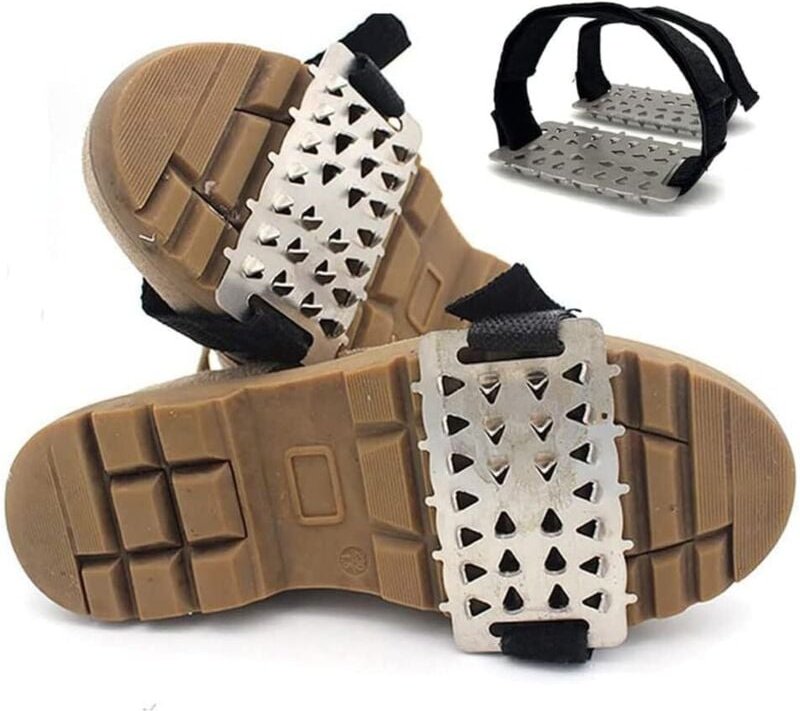 EIS-Steigeisen, rutschfeste EIS-Traktionsstollen, 26 Spikes, Eisstollen, Schuhe, Stiefel, Griffe Outdoor-Walking auf Sch...