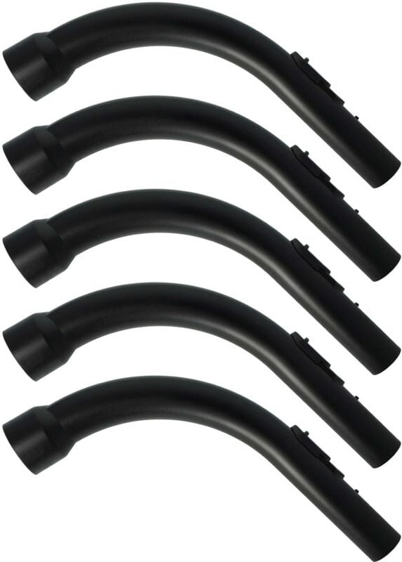 5x Griff kompatibel mit Miele S571, S6230, S6220, S578, S6210, S572 Staubsauger - Handgriff, Ersatzteil, 35 mm Anschluss...