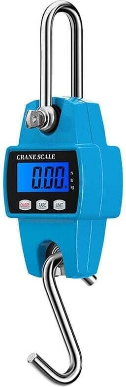 300 kg/50 g elektronische Kranwaage, digitale Hängewaage, Mini-Hebewaage, industrielle elektronische Hakenwaage für Gepä...