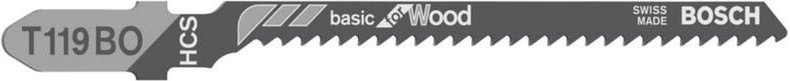 Thumbnail - Stichsägeblatt Basic for Wood t 119 bo 5er 2608630310 - Bosch