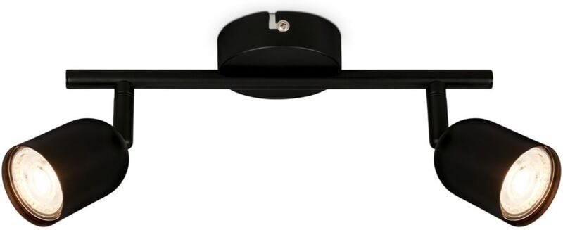 Briloner - Spotleuchte Deckenleuchte Deckenstrahler Wandleuchte GU10 Schwenkbar Schwarz