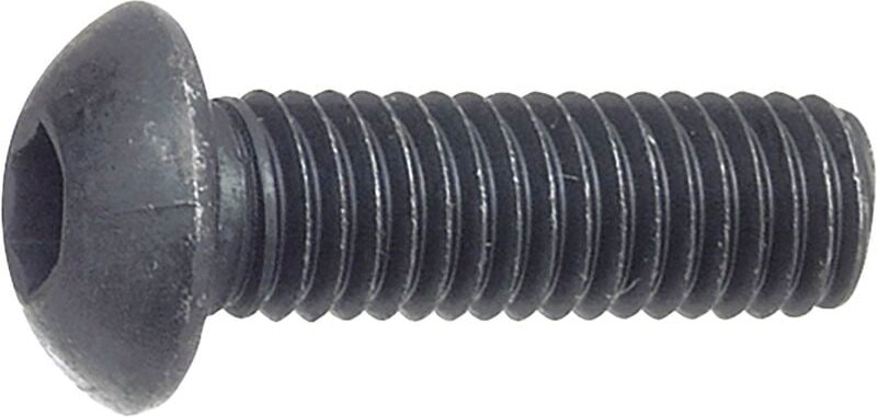 Thumbnail - No Brand - iso 7380-1 Flachkopfschraube vg M10x30 Stahl 10.9 blank Innensechskant 200 Stk