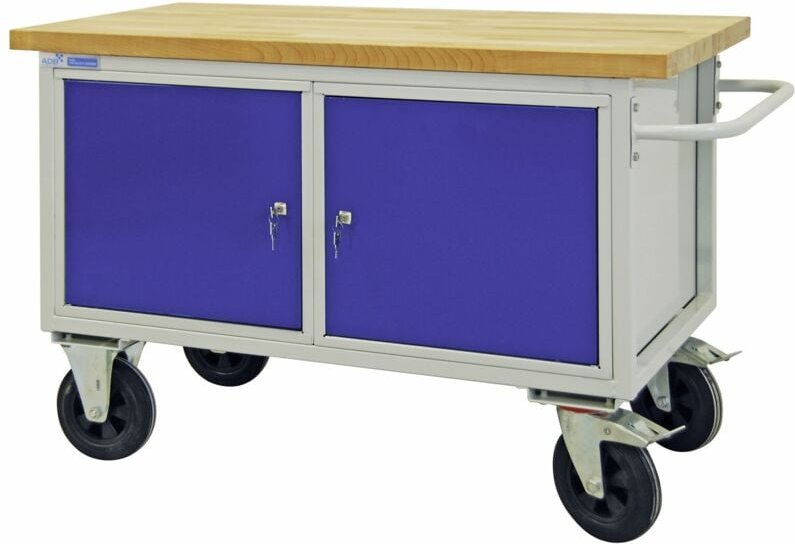 Mobile Werkbank mit 2 Türen - ADB