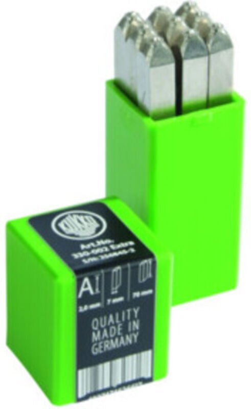 Turnus Schlagzahlensatz vernickelt sh 8mm