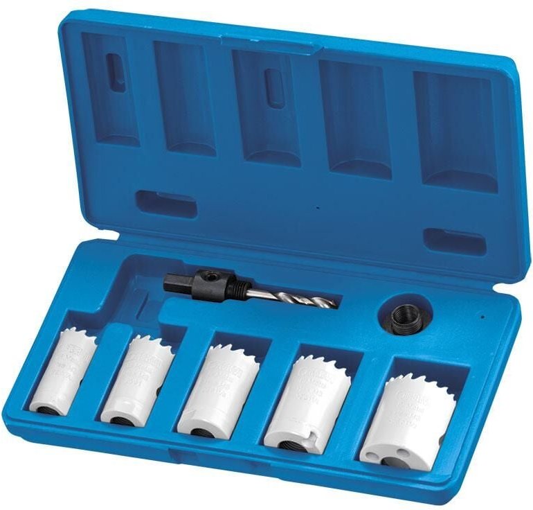 Reparatur-Lochsagen-Set im Koffer 7-teilig fur Bohrmaschine Fervi 0712/005