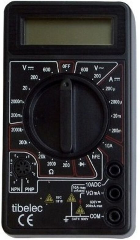 Digitaler Strommesser 5 Funktionen