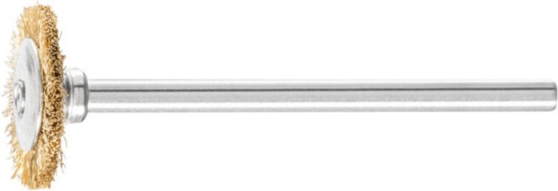 Thumbnail - Minirundbürste rbu 2202/3 mes 0,10 D22xB2xL6mm ms Pferd