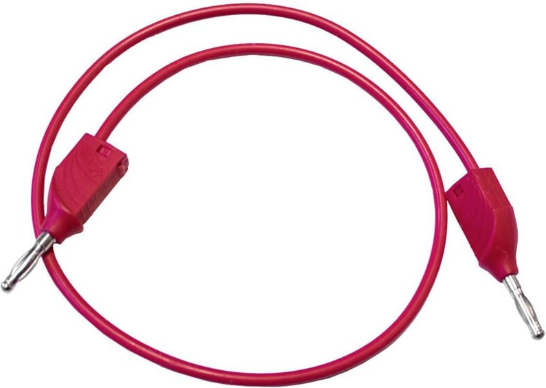 Mueller Electric - BU-2929-M-39-2 Messleitung Bananenstecker 4 mm Bananenstecker 4 mm 0.99 m Rot 1 St.