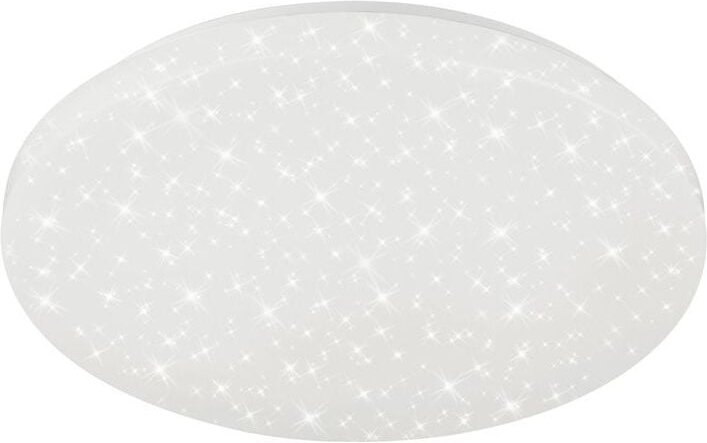 Briloner - led Deckenleuchte Badlampe Sternenhimmel IP44 18W weiß Metall Ø38,5