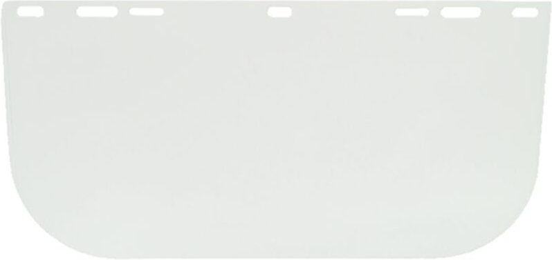 Set aus 10 - Polycarbonat-Schutzvisier transparent L40xH20