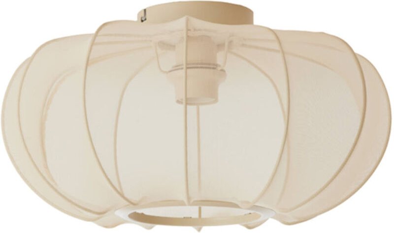 Light&living - deckenleuchte - Plumalia - beige - textil -