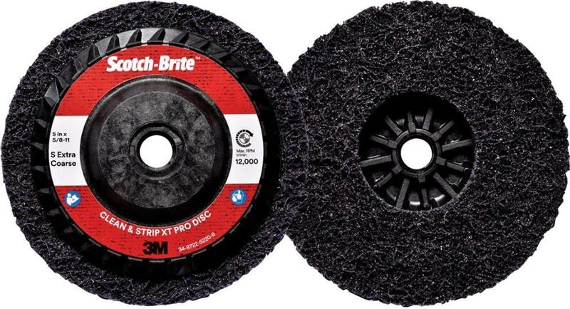 FP - 3M Grobreinigungsscheibe mit Teller, ø 125 mm xt-rd pro