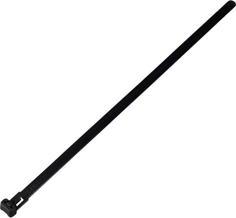 TC-13340652 TC-RT-250-7.6-B Kabelbinder 250 mm 7.6 mm Schwarz Lösbar, chemische Bestä - Tru Components