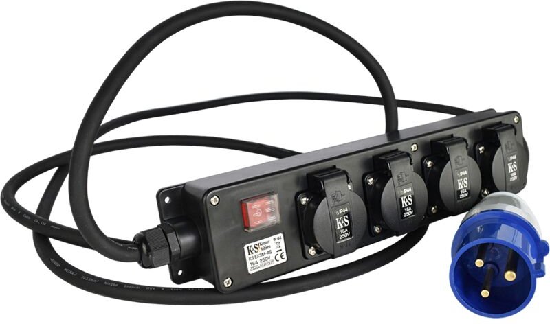 Steckdosen-adapter KS EX3M-4S