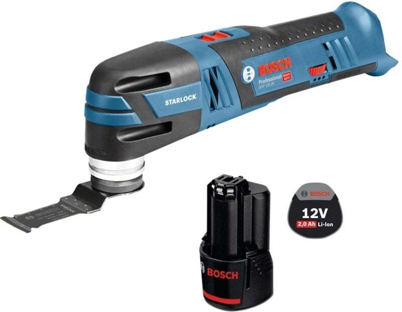 Bosch - Akku-Multi-Cutter gop 12V-28 / 1x 2,0 Ah Akku