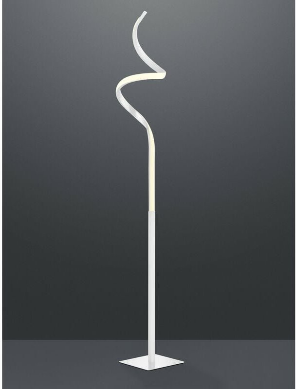 Reality Leuchten - Dimmbare led Stehlampe course Weiß, Licht neutralweiß, Höhe 145cm