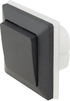 Thumbnail - Milos Wechselschalter 23238, IP44, 10 a, 250 v, up, anthrazit
