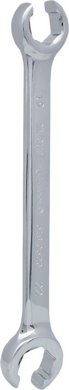 Thumbnail - CHROMEplus Offener Doppel-Ringschlüssel, abgewinkelt, 19x22mm