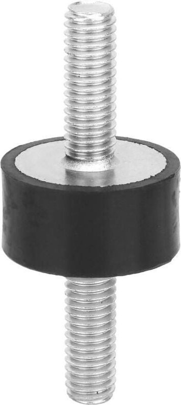 Ej.life - 4 stücke M6 Anti-Vibration Gummi Isolator Halterungen mit 2 Gewindebolzen Stoßdämpfer Doppelenden Schraube Vib...