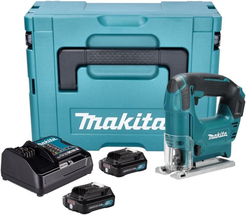 Jv 101 dsaj Akku Stichsäge 12 v max. 65 mm + 2x Akku 2,0 Ah + Ladegerät + Makpac - Makita