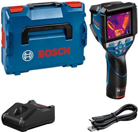 Bosch Wärmebildkamera gtc 600 c 12V mit 1x 2,0 Ah Akku und Lader in L-Boxx 136