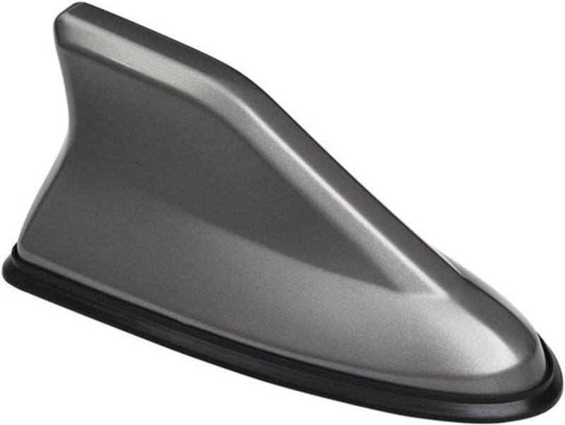 Haifischflossenantenne – Grau – Universelle Antenne für PKW, SUV und LKW